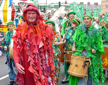 The Parade leaves The Square